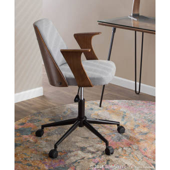 17 Stories Eastbourne Genuine Leather Task Chair Wayfair