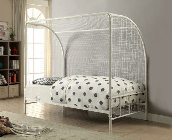 Zoomie Kids Neighbours Twin Canopy Bed & Reviews | Wayfair.ca