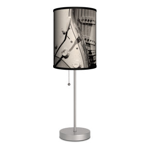 Non Electric Lamps Wayfair Music Electric Guitar 20 Table Lamp