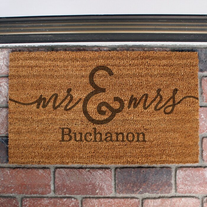 Personalized Coir Doormat