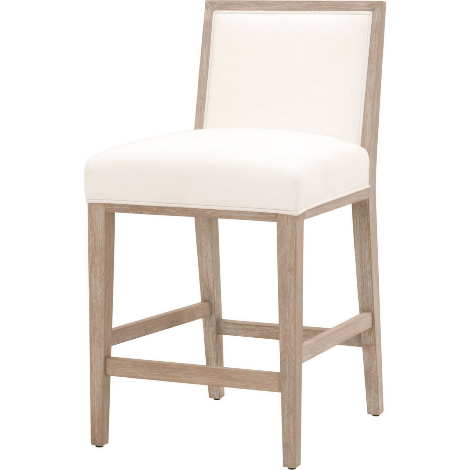 Benjara Solid Wood Bar Stool Wayfair