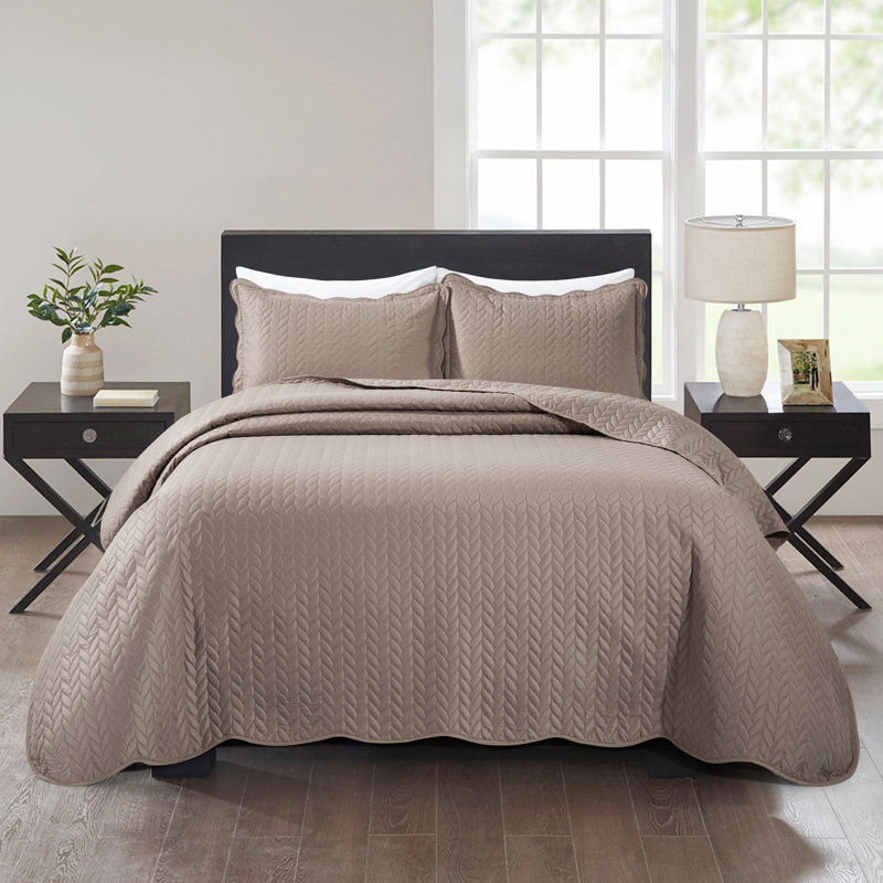 Marlow Home Co Tagesdecken Set Boone Mit Passenden Kissen Bewertungen Wayfair De