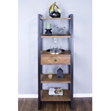 Theresa Tower Etagere Bookcase Wayfair