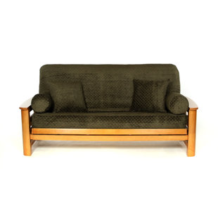 Ashville Box Cushion Futon Slipcover by Lifestyle Covers Bargain
