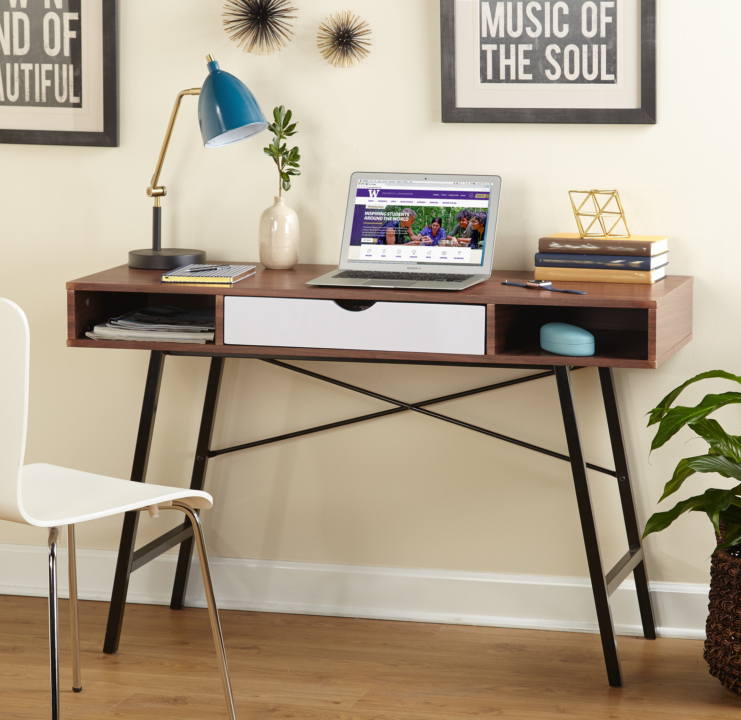 Mercury Row Kubiak Writing Desk Reviews Wayfair