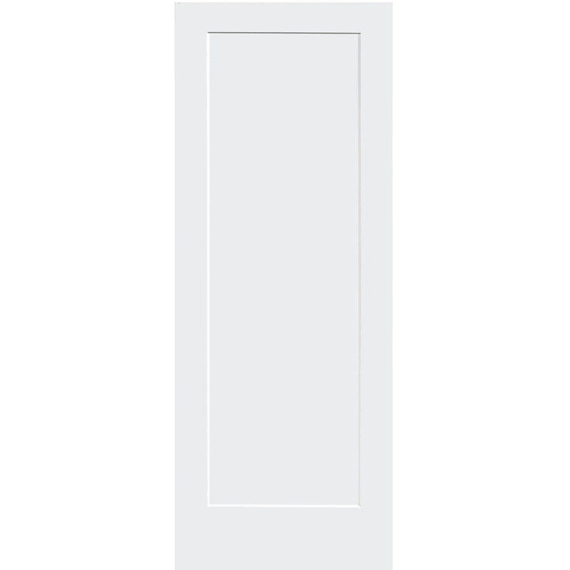 Paneled Solid Wood Primed Standard Door Size: 32" x 80"