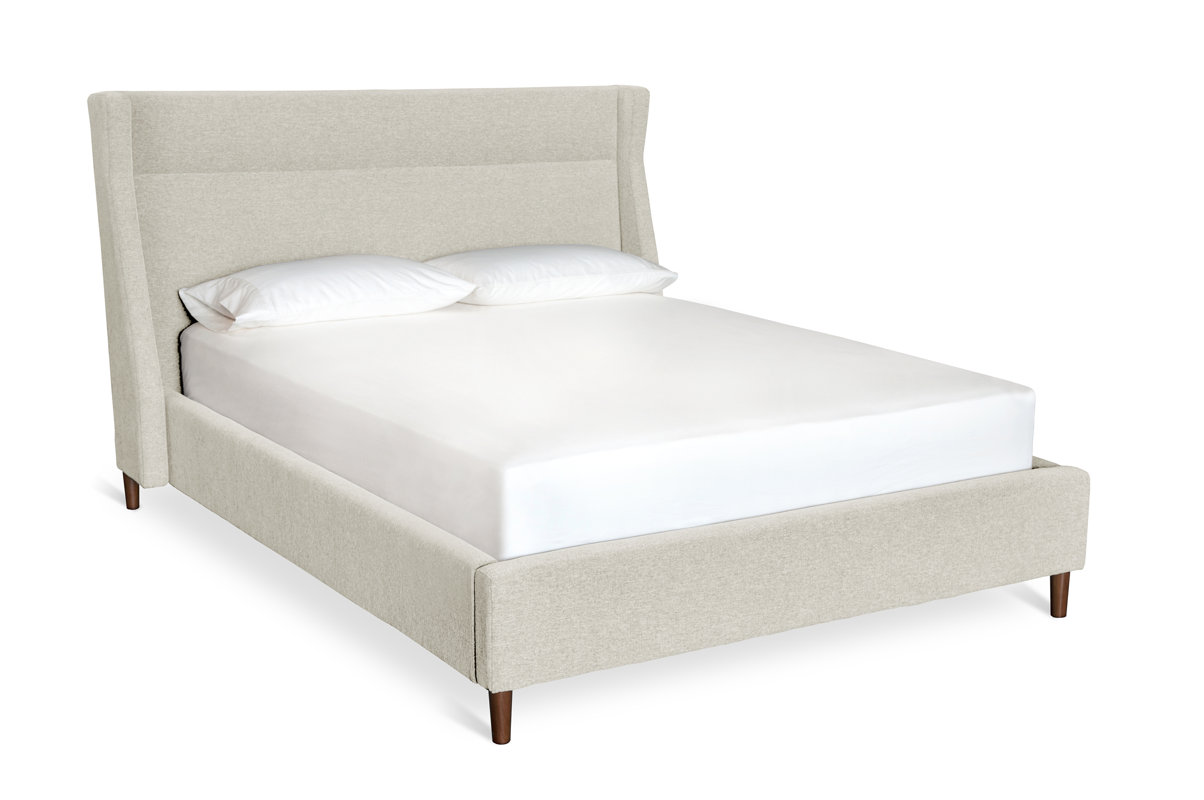 Carmichael Upholstered Platform Bed & Reviews | AllModern Carmichael Upholstered Platform Bed & Reviews | AllModern