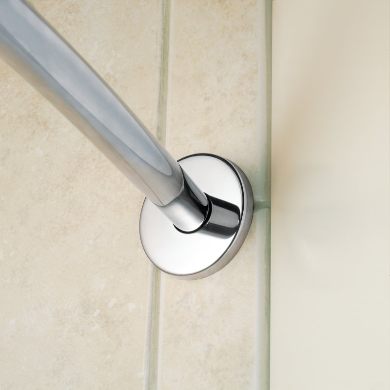 Dn2145bn Moen 58 44 Curved Fixed Shower Curtain Rod Reviews