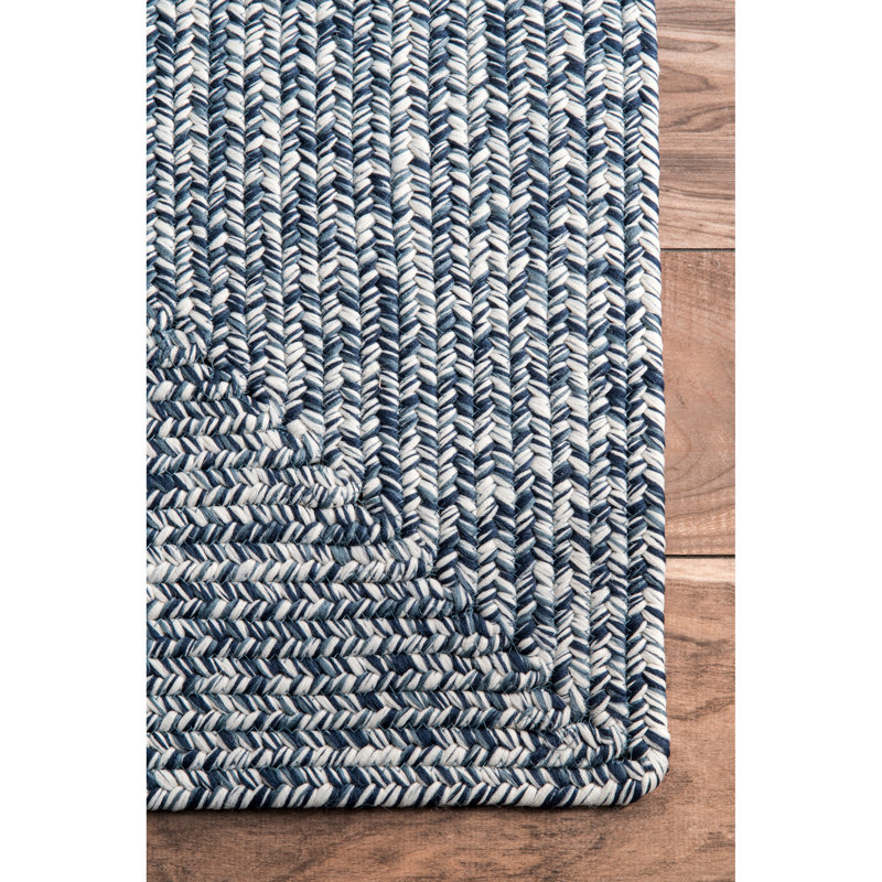 Handmade Midge Blue White Indoor Outdoor Area Rug Reviews Allmodern