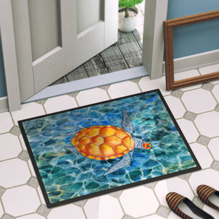 Sea Turtle Door Mats You Ll Love In 2021 Wayfair