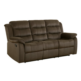 Worrall Casual Solid Reclining Sofa By Red Barrel Studio