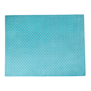 Memory Foam Area Rug Wayfair Hazelton Memory Foam Aqua Area Rug