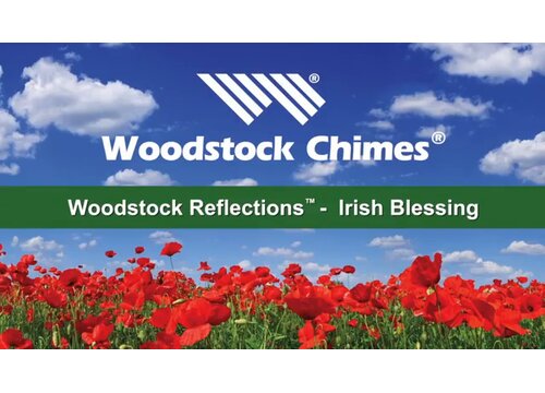 Woodstock Reflections Irish Blessing Chime WRIB  NEW FREE SHIPPING 