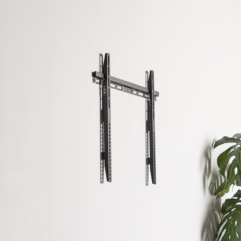 Vonhaus Ultra Slim Fixed Tv Bracket Wall Mount For 37 70 Screens Wayfair