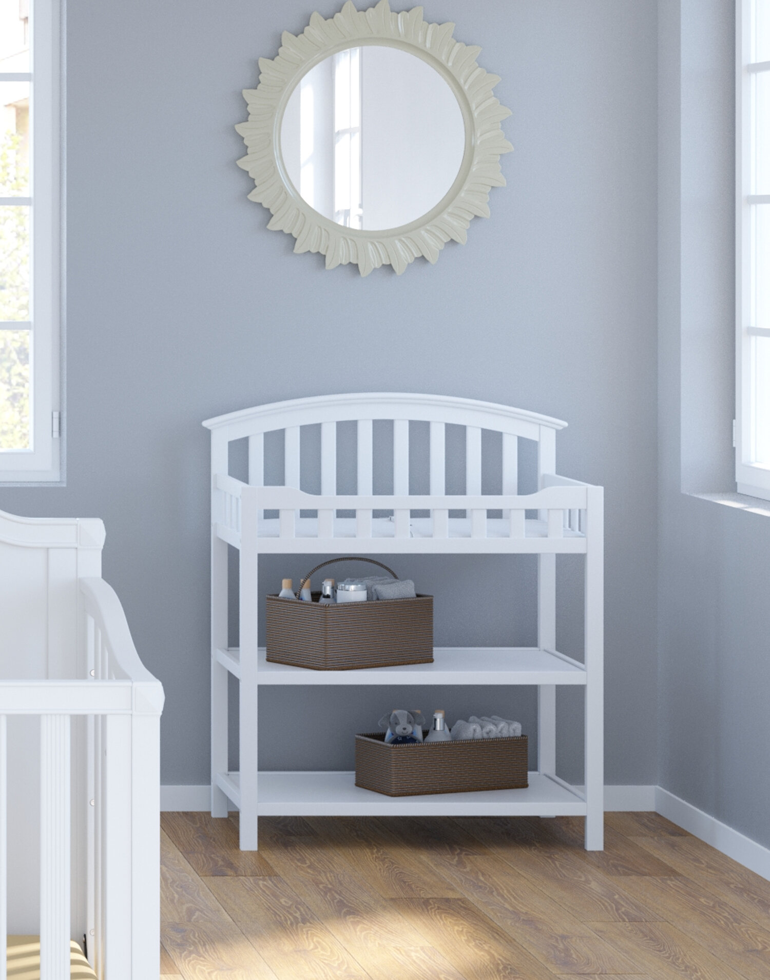 graco solano changing table