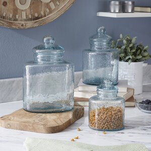 Cyprus 3 Piece Storage Jar Set