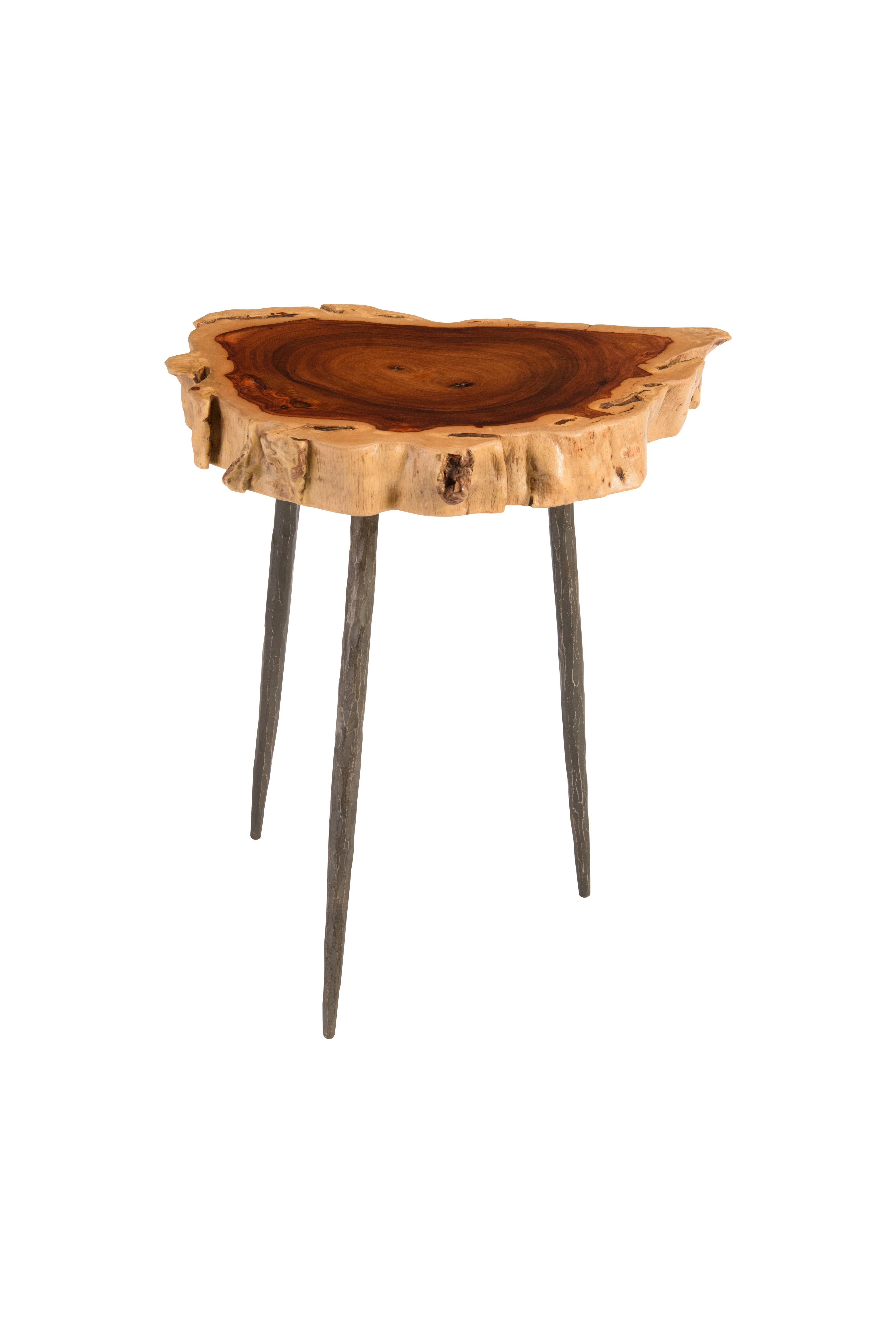 Foundry Select Claudine 22'' Tall Solid Wood 3 Legs End Table Wayfair