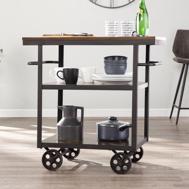 Williston Forge Elystan Kitchen Cart Reviews Wayfair Ca