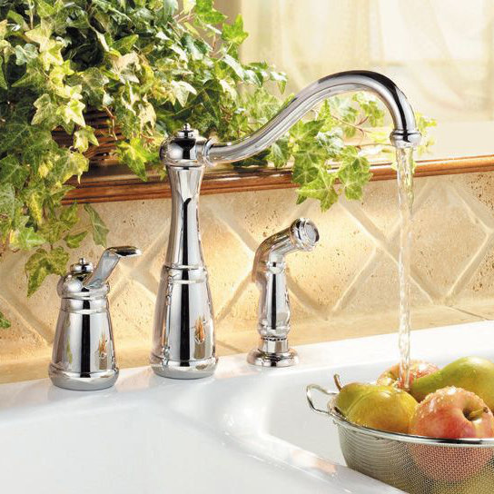 Pfister Marielle Kitchen Faucet With Side Spray Reviews Wayfair