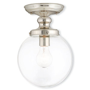 Delmar 1-Light Semi Flush Mount