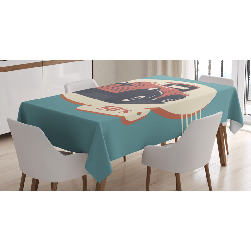 East Urban Home Ambesonne Retro Tablecloth Nostalgic Antique
