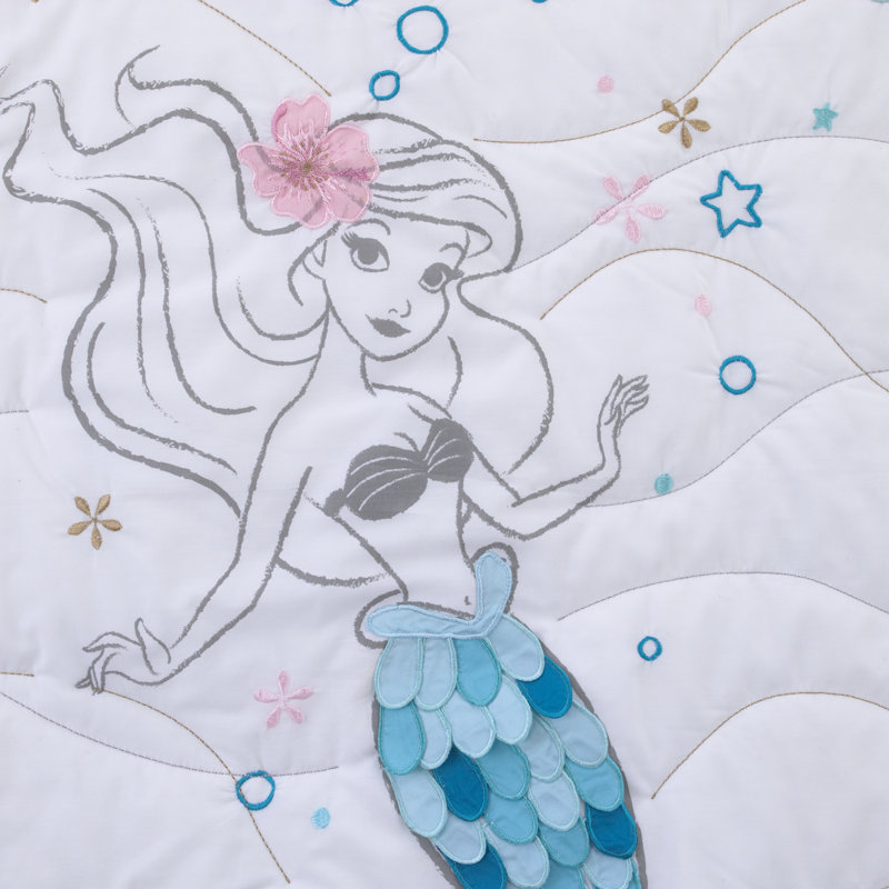 ariel crib bedding