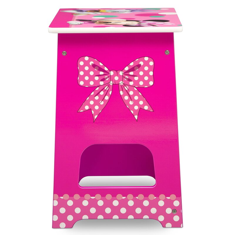 disney's minnie mouse activity table & chairs set