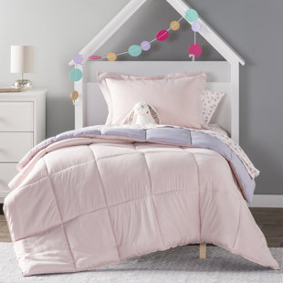 purple kids comforter