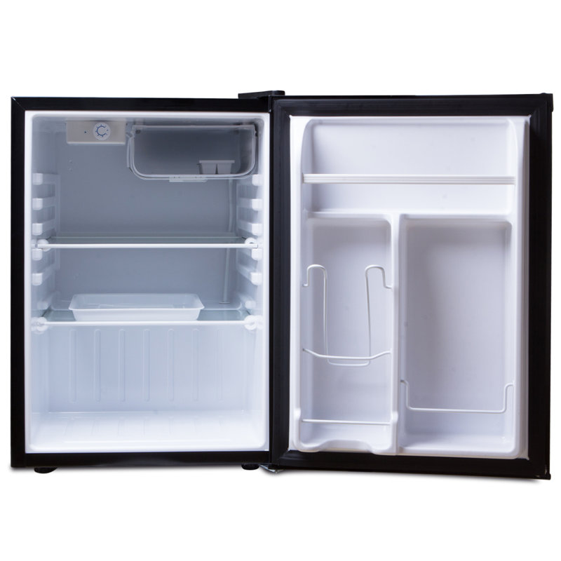 Della 2 6 Cu Ft Freestanding Mini Fridge With Freezer Reviews Wayfair