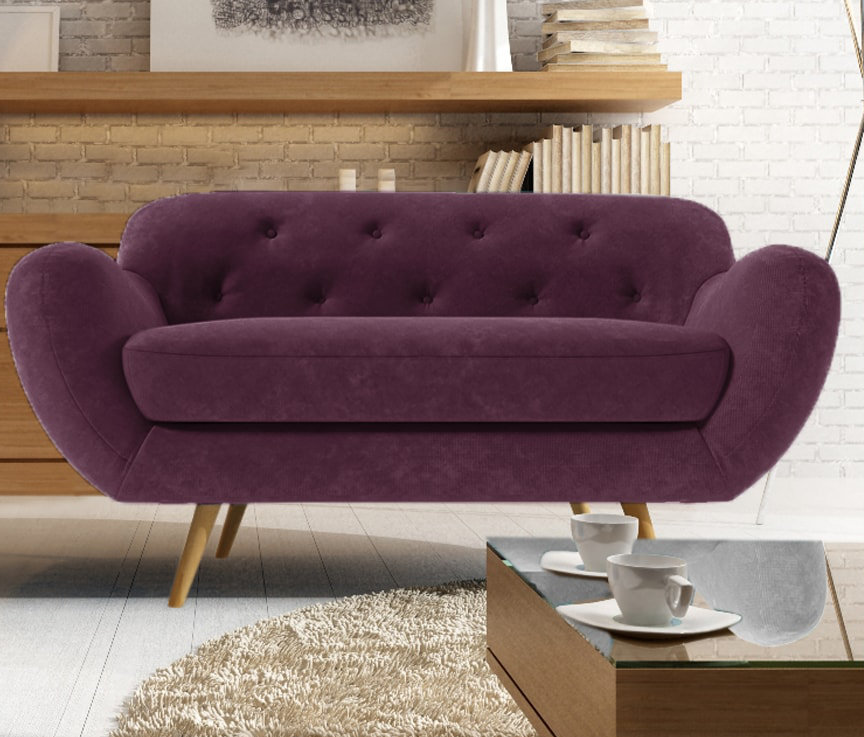Sofa FLINT in lila