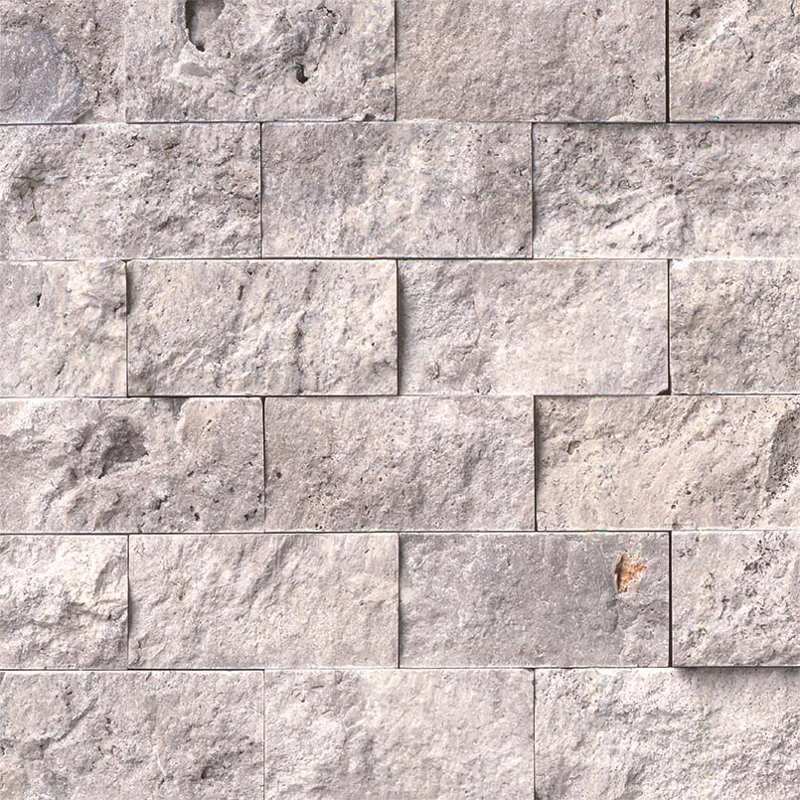 Msi 2 X 4 Travertine Splitface Tile In Gray Wayfair 2 X 4 Travertine Splitface Tile