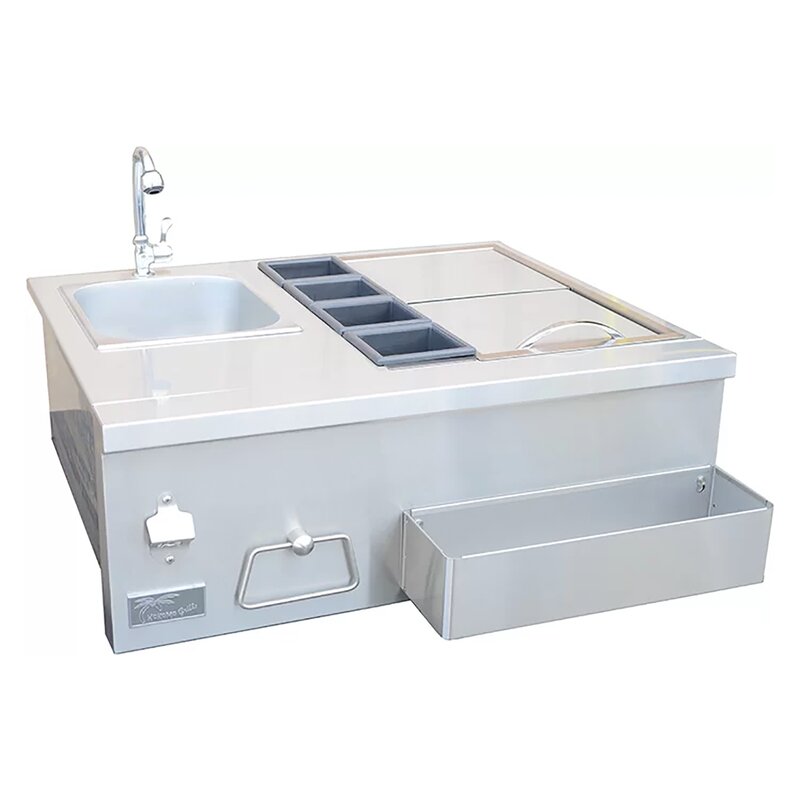 Kokomo Grills Drop-In Bar Center/Sink Combo | Wayfair