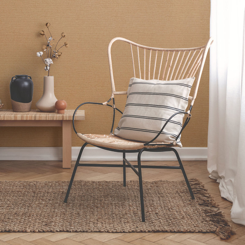 Brayden Studio Gorlest Grasscloth Removable Peel And Stick