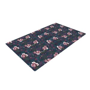 DLKG Design Cool Stitch Purple/Navy Area Rug