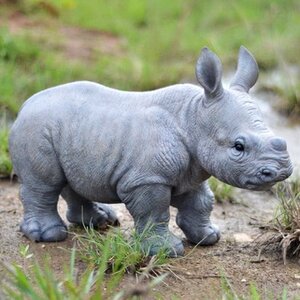 Baby Rhino Figurine