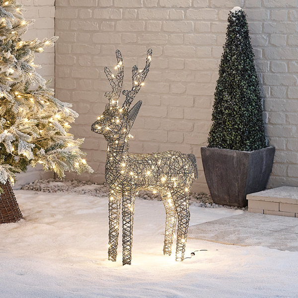 Outdoor Reindeer Decorations Wayfair Co Uk