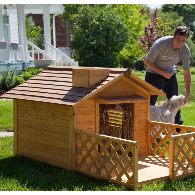 Zoovilla The Mansion Dog House Reviews Wayfair Zoovilla The Mansion Dog House