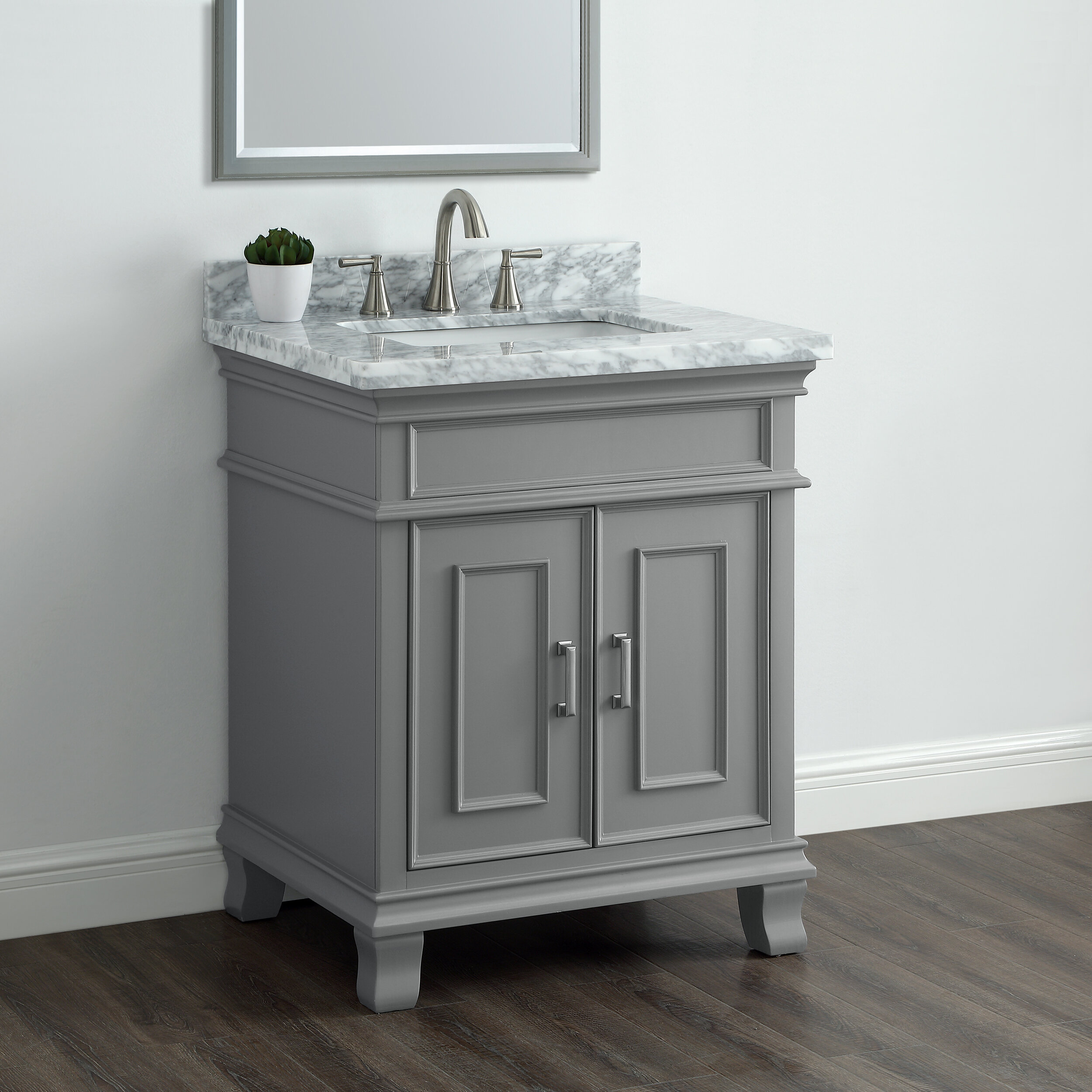 Beachcrest Home Anneke 28 Single Bathroom Vanity Set Reviews