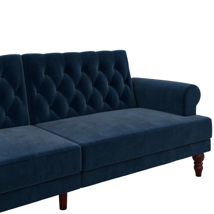 Novogratz Cassidy Twin Tufted Back Convertible Sofa Reviews