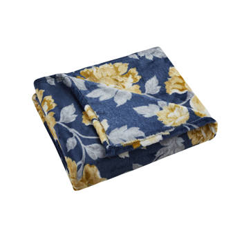 George Oliver Raffa Colorful Geo Monogram Throw Wayfair