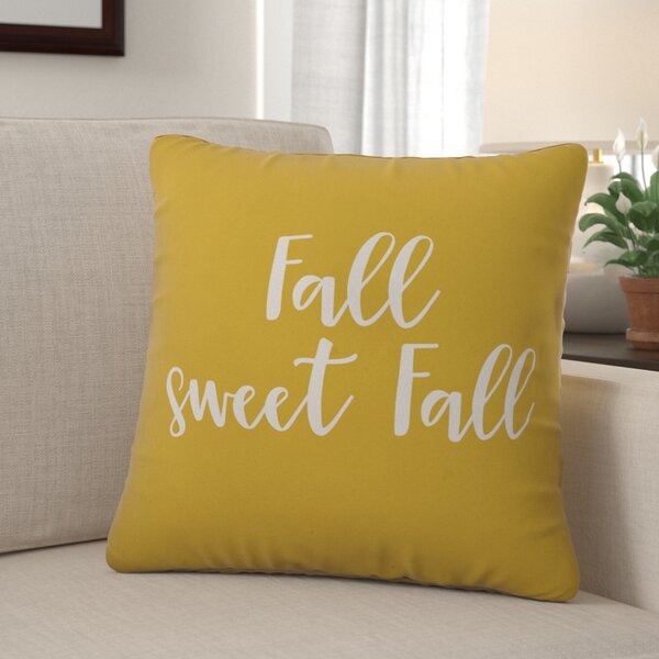fall sweet fall pillow