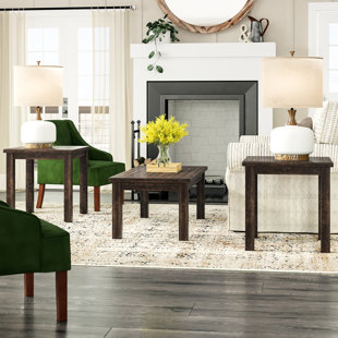 Guerande Occasional 3 Piece Coffee Table Set by Laurel Foundry Modern Farmhouse Great Reviews