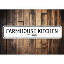 Farmhouse Kitchen Signs Wayfair