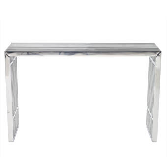 Brayden Studio Bolivar Paulownia Wood Console Table Wayfair
