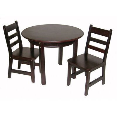 alexa kids 3 piece writing table & chair set