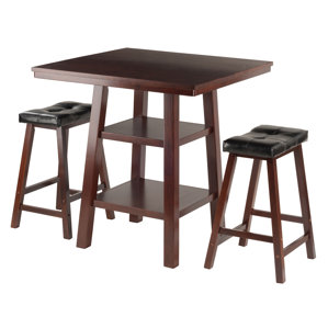 Pratt Street 3 Piece Dining Set by Red Barrel St..