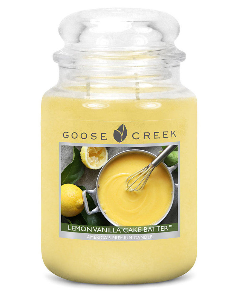 Goose Creek Candle Company Essential Series Lemon Vanilla Cake Batter