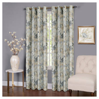 Ebern Designs Lacie Mae Extra Wide Blackout Thermal Grommet Panel Pair Wayfair