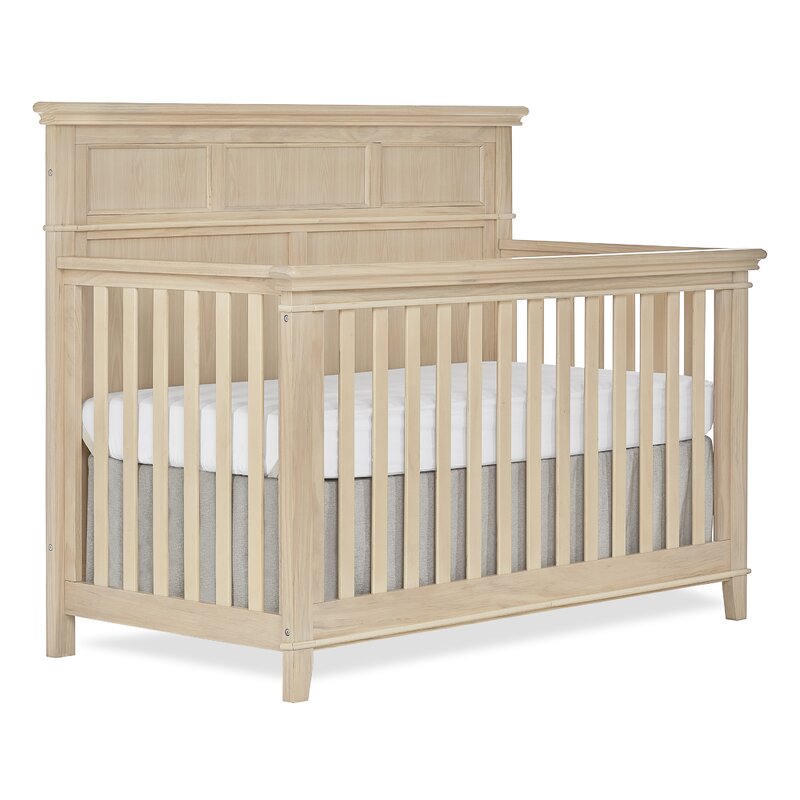 Harriet Bee Kamloops 4 In 1 Convertible Crib And Changer Wayfair