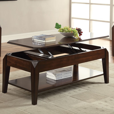 Docila Lift Top Coffee Table with Storage